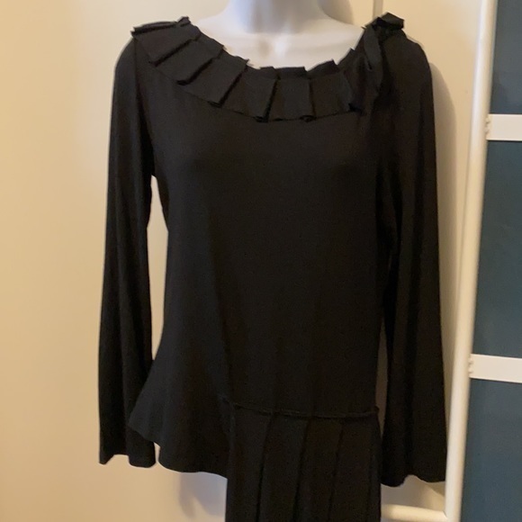 Calvin Tran designer black “half way down the runway dress” - Picture 2 of 8